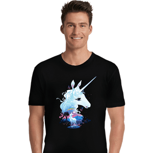 Secret_Shirts Premium Shirts, Unisex / Small / Black Last Unicorn.