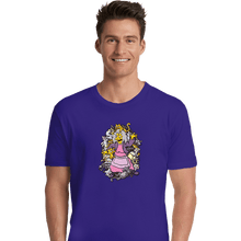 Load image into Gallery viewer, Secret_Shirts Premium Shirts, Unisex / Small / Violet Ameri-cat Beauty
