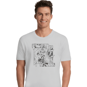 Shirts Premium Shirts, Unisex / Small / White Initial Kart