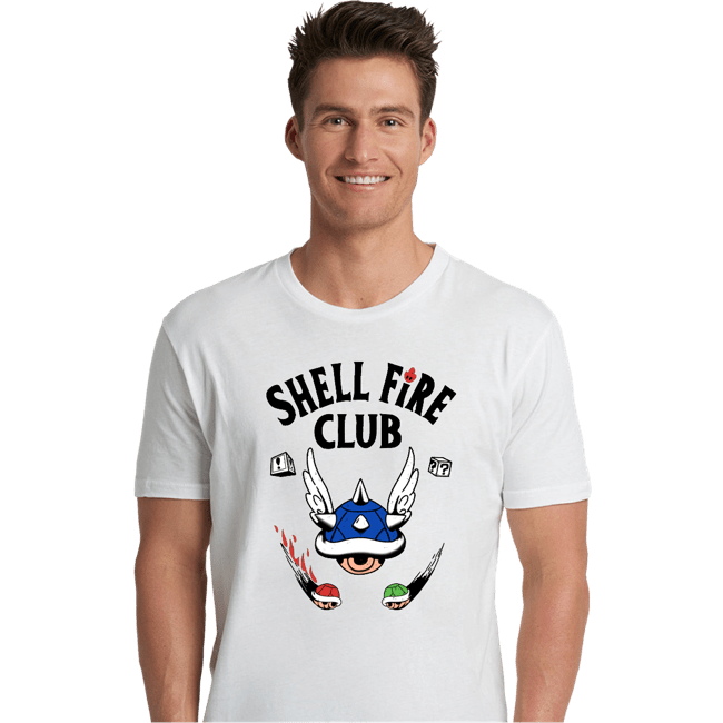 Secret_Shirts Premium Shirts, Unisex / Small / White Shellfire Club