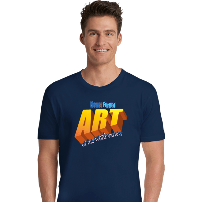 Secret_Shirts Premium Shirts, Unisex / Small / Navy Word Art