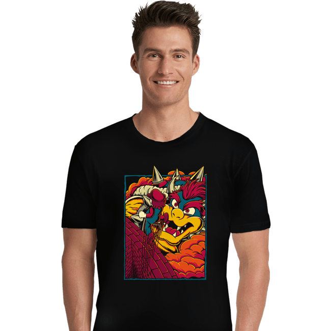Daily_Deal_Shirts Premium Shirts, Unisex / Small / Black Attack On Bowser