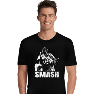 Shirts Premium Shirts, Unisex / Small / Black Smash!