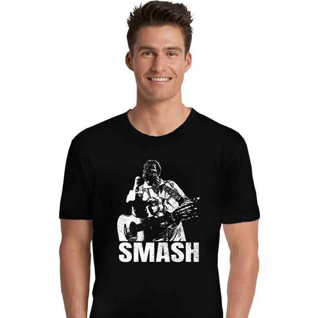 Shirts Premium Shirts, Unisex / Small / Black Smash!