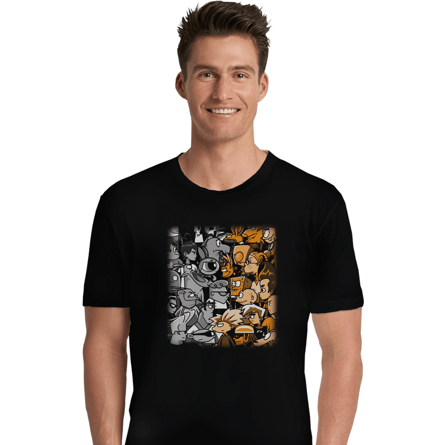 Shirts Premium Shirts, Unisex / Small / Black Clash Of Toons