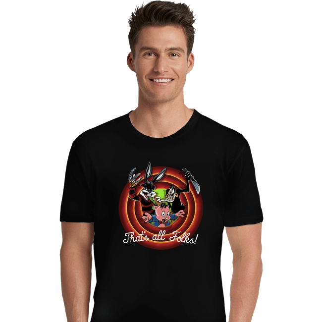 Daily_Deal_Shirts Premium Shirts, Unisex / Small / Black Slasher Tunes