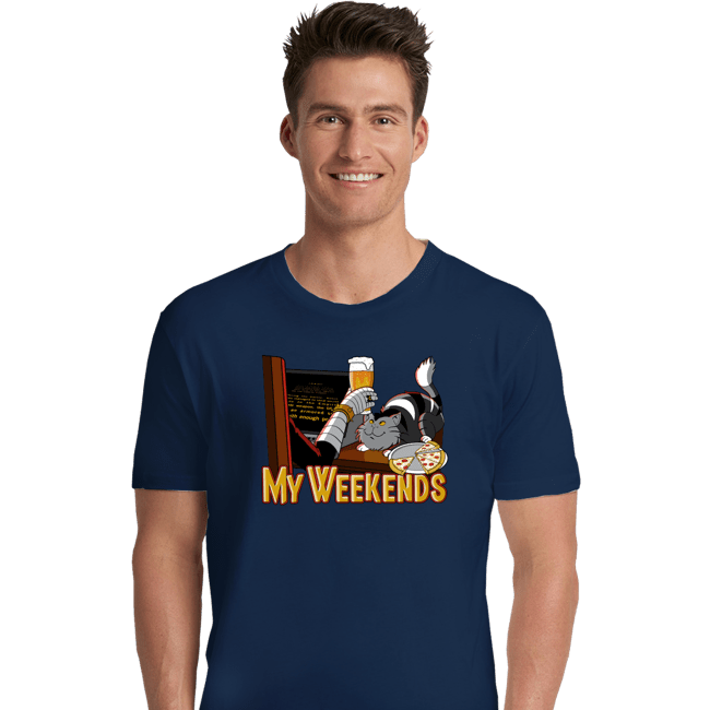 Daily_Deal_Shirts Premium Shirts, Unisex / Small / Navy My Weekends