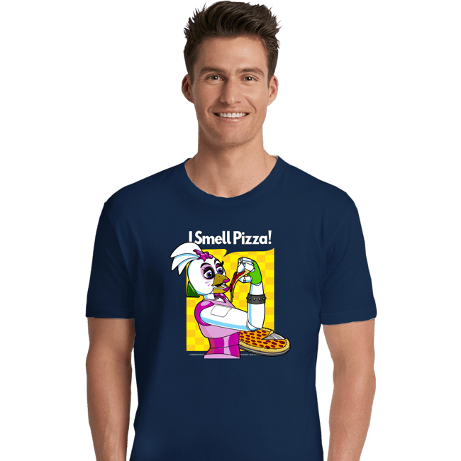 Secret_Shirts Premium Shirts, Unisex / Small / Navy I Smell Pizza