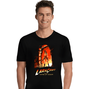 Shirts Premium Shirts, Unisex / Small / Black Indiana Croft