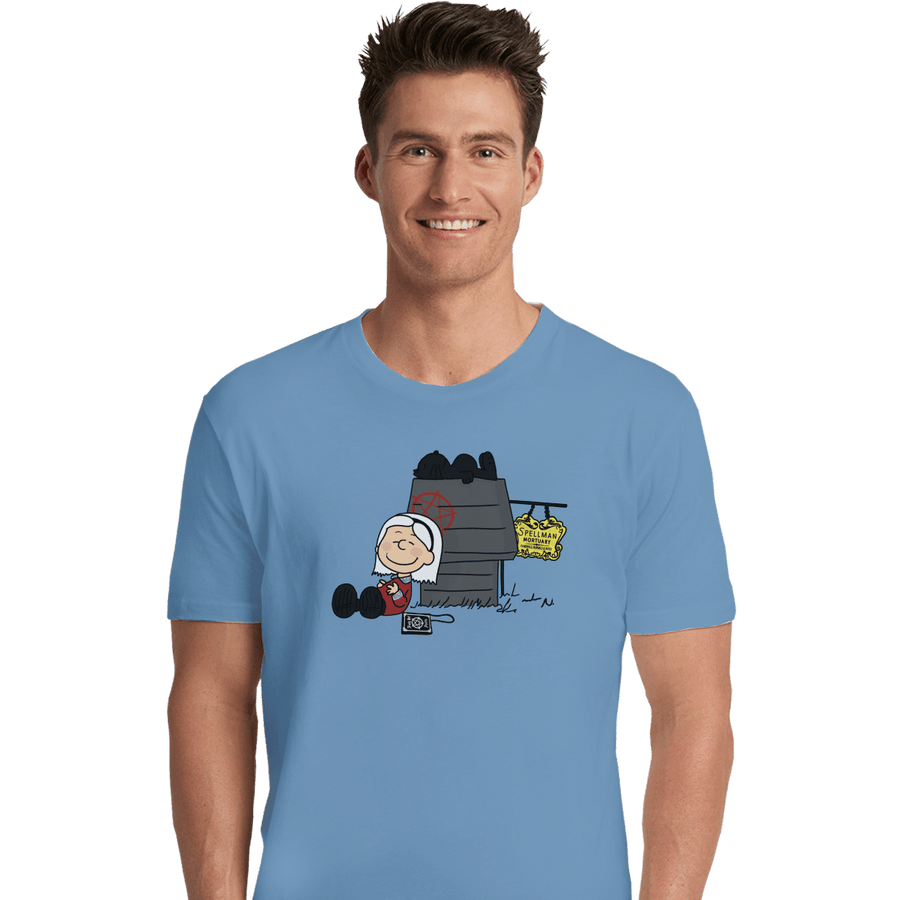 Shirts Premium Shirts, Unisex / Small / Powder Blue Sabrina Brown