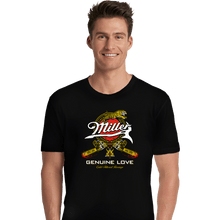 Load image into Gallery viewer, Shirts Premium Shirts, Unisex / Small / Black Miller Red
