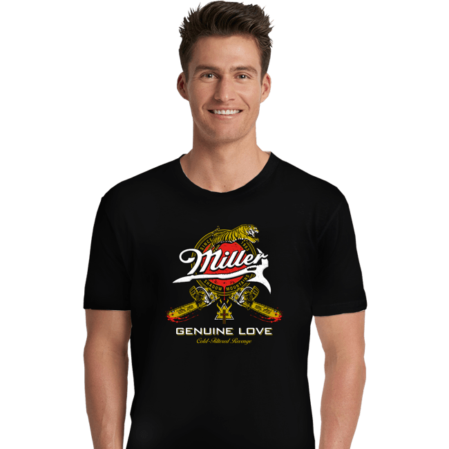 Shirts Premium Shirts, Unisex / Small / Black Miller Red