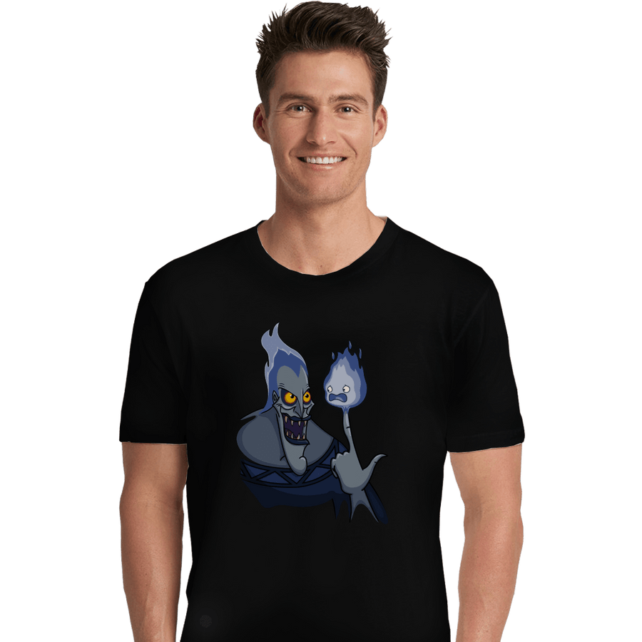Shirts Premium Shirts, Unisex / Small / Black Finger Flame