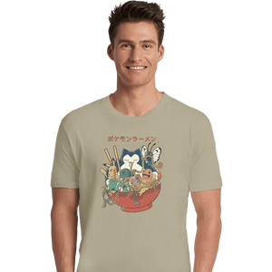 Shirts Premium Shirts, Unisex / Small / Natural Poke bowl