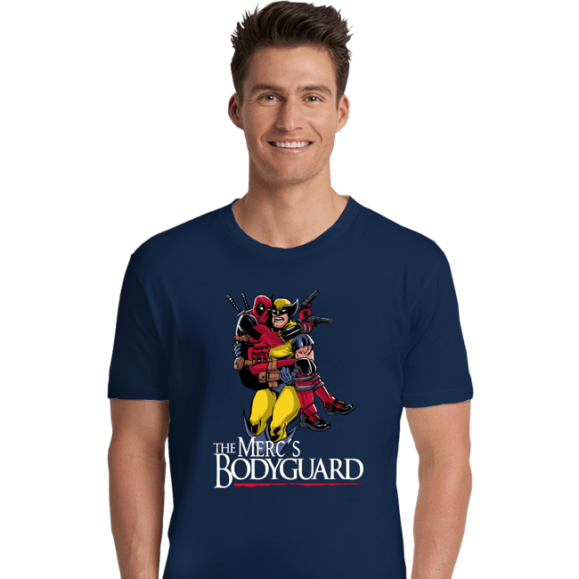 Daily_Deal_Shirts Premium Shirts, Unisex / Small / Navy The Merc's Bodyguard