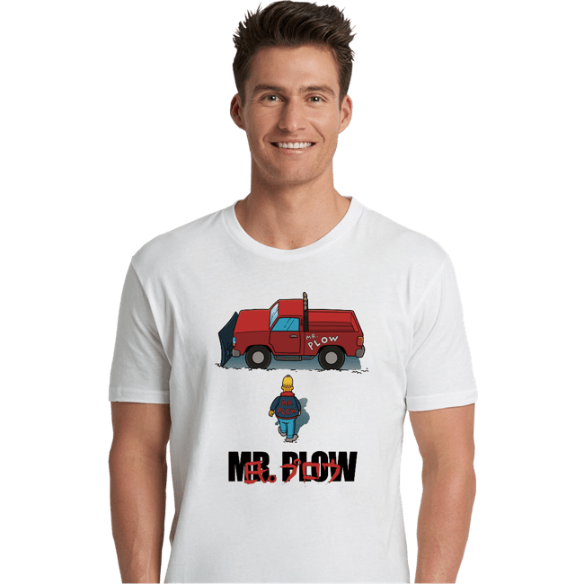 Secret_Shirts Premium Shirts, Unisex / Small / White Plow-Kira