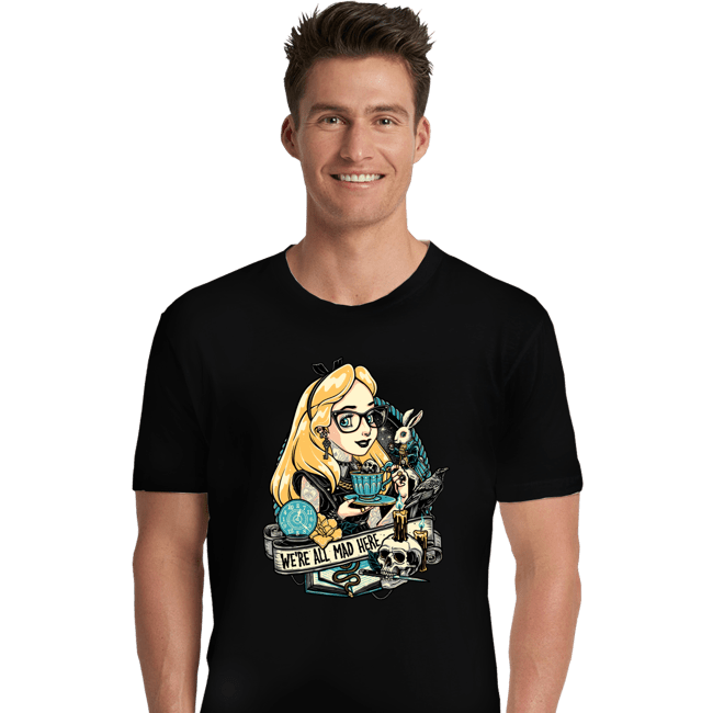 Daily_Deal_Shirts Premium Shirts, Unisex / Small / Black Rocker Alice