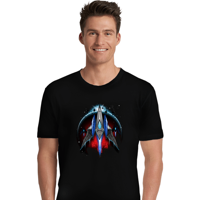 Shirts Premium Shirts, Unisex / Small / Black Arwing Fighters