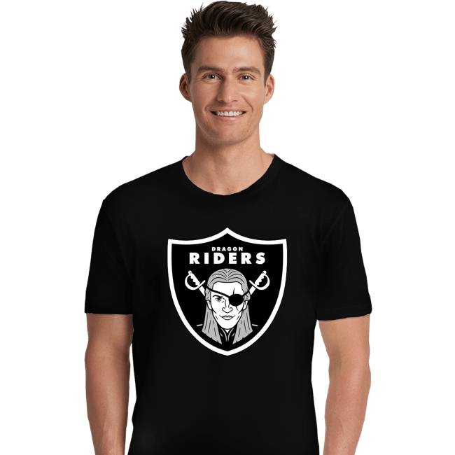 Daily_Deal_Shirts Premium Shirts, Unisex / Small / Black Dragon Riders