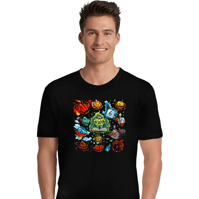 Shirts Premium Shirts, Unisex / Small / Black World Of Dice