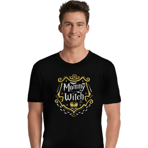 Shirts Premium Shirts, Unisex / Small / Black Mommy Witch