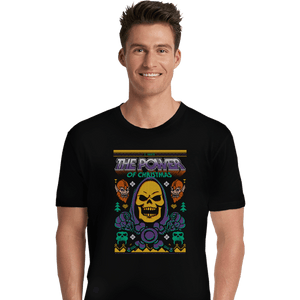 Shirts Premium Shirts, Unisex / Small / Black The Skele-Power Of Christmas