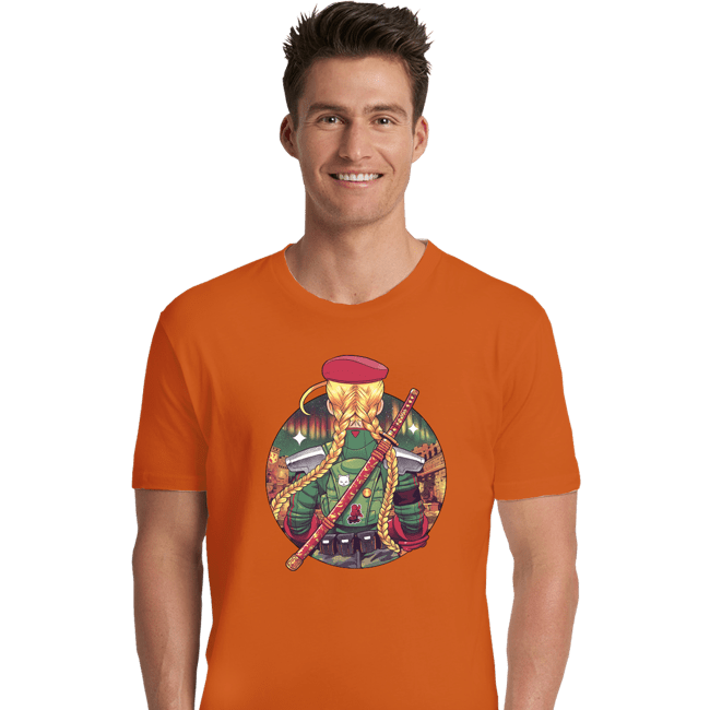 Daily_Deal_Shirts Premium Shirts, Unisex / Small / Orange Autumn Fighter
