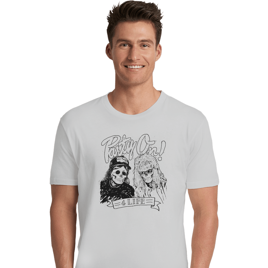 Shirts Premium Shirts, Unisex / Small / White Party On 4 Life