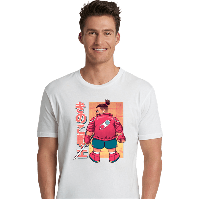 Daily_Deal_Shirts Premium Shirts, Unisex / Small / White Kinoko Senshi