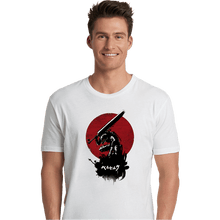 Load image into Gallery viewer, Shirts Premium Shirts, Unisex / Small / White Red Sun Swordsman
