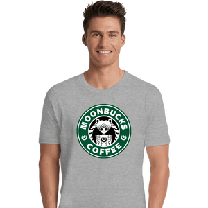 Shirts Premium Shirts, Unisex / Small / Sports Grey Moonbucks