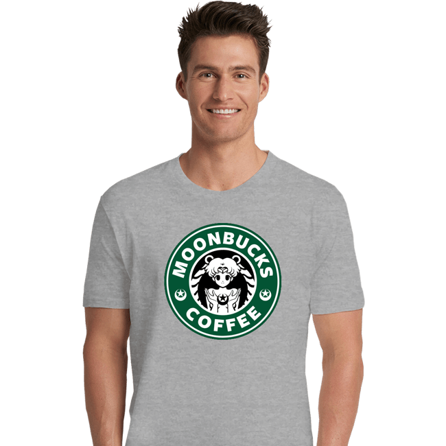 Shirts Premium Shirts, Unisex / Small / Sports Grey Moonbucks