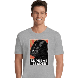 Shirts Premium Shirts, Unisex / Small / Sports Grey Supreme Leader