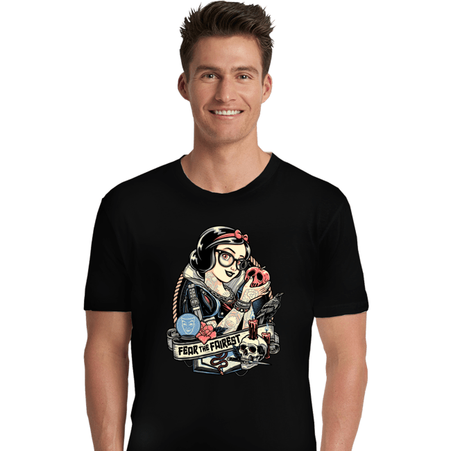 Daily_Deal_Shirts Premium Shirts, Unisex / Small / Black Rocker Snow White