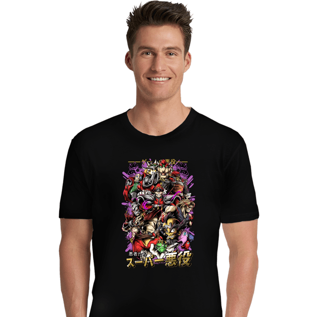 Daily_Deal_Shirts Premium Shirts, Unisex / Small / Black Villain Gang
