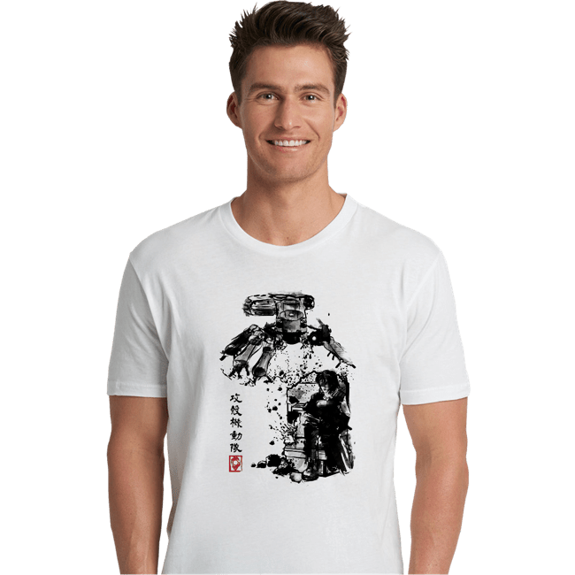 Daily_Deal_Shirts Premium Shirts, Unisex / Small / White Major Vs Tank Sumi-e
