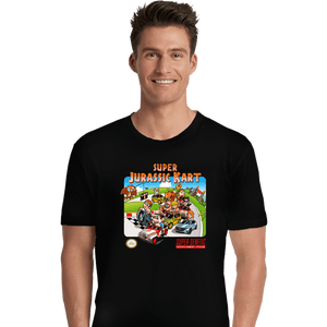 Daily_Deal_Shirts Premium Shirts, Unisex / Small / Black SuperJurassic Kart