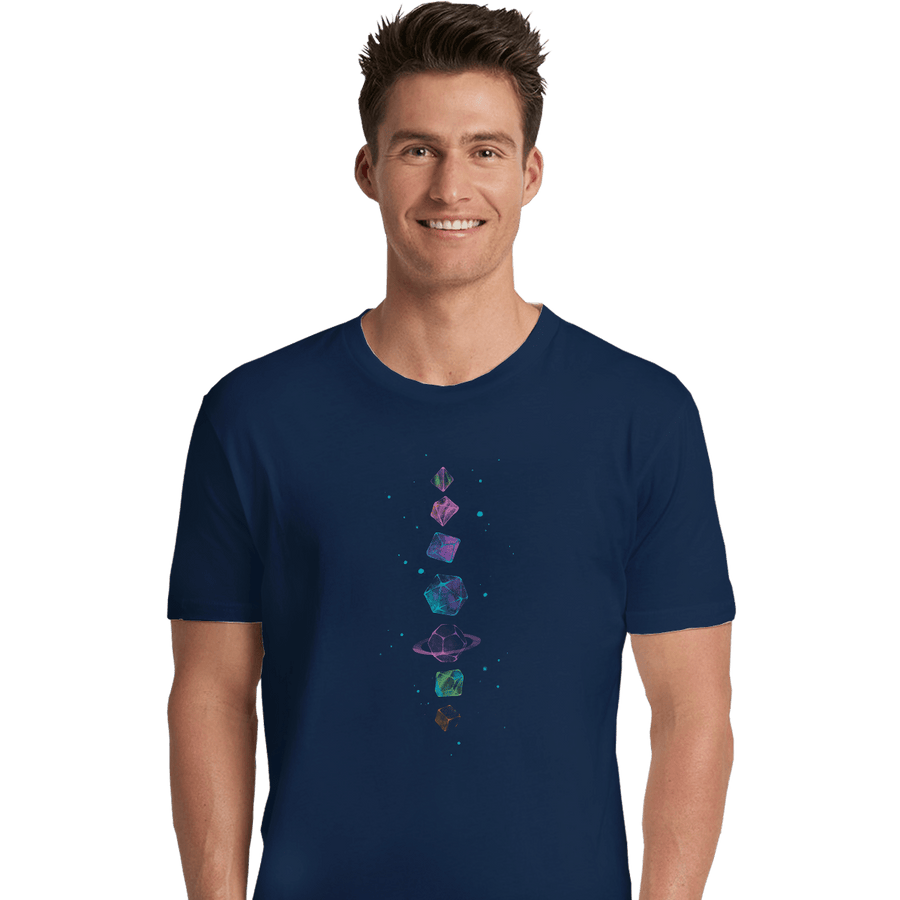 Shirts Premium Shirts, Unisex / Small / Navy Space Dice