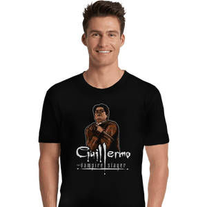 Shirts Premium Shirts, Unisex / Small / Black Guillermo The Vampire Slayer