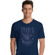 Load image into Gallery viewer, Daily_Deal_Shirts Premium Shirts, Unisex / Small / Navy Tardis Garage
