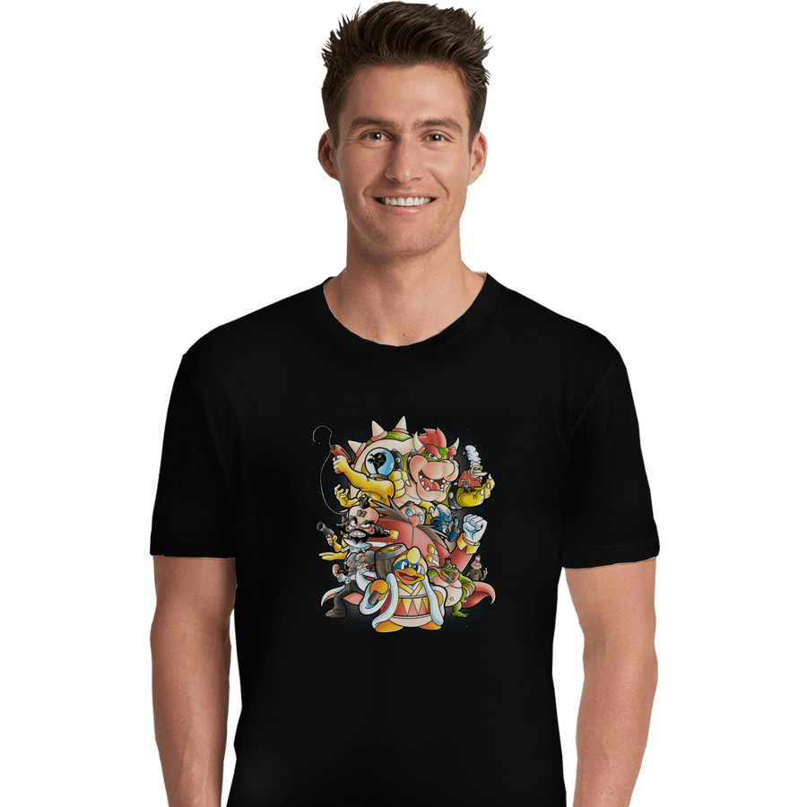 Shirts Premium Shirts, Unisex / Small / Black Villains