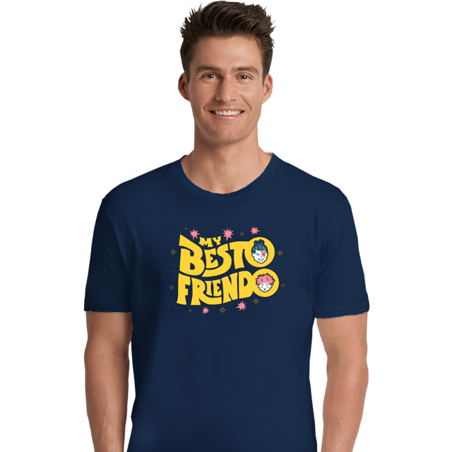 Secret_Shirts Premium Shirts, Unisex / Small / Navy Besto Friendo
