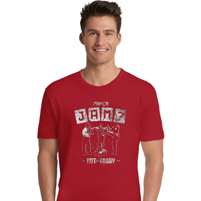 Daily_Deal_Shirts Premium Shirts, Unisex / Small / Red Paper Jam