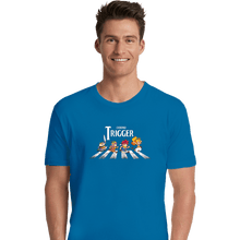 Load image into Gallery viewer, Secret_Shirts Premium Shirts, Unisex / Small / Sapphire Chrono Road
