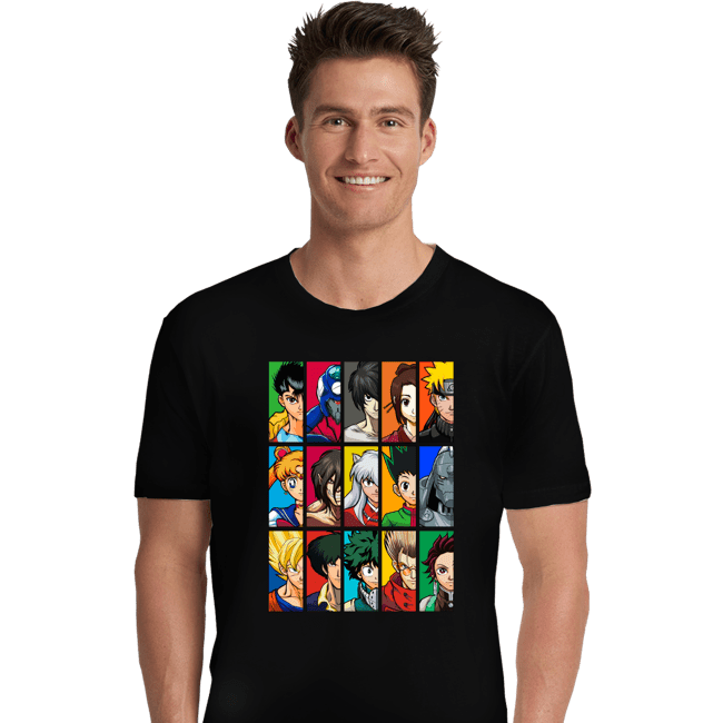 Daily_Deal_Shirts Premium Shirts, Unisex / Small / Black Anime VS Anime