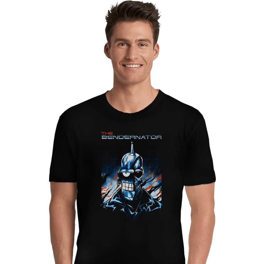 Shirts Premium Shirts, Unisex / Small / Black Bendernator