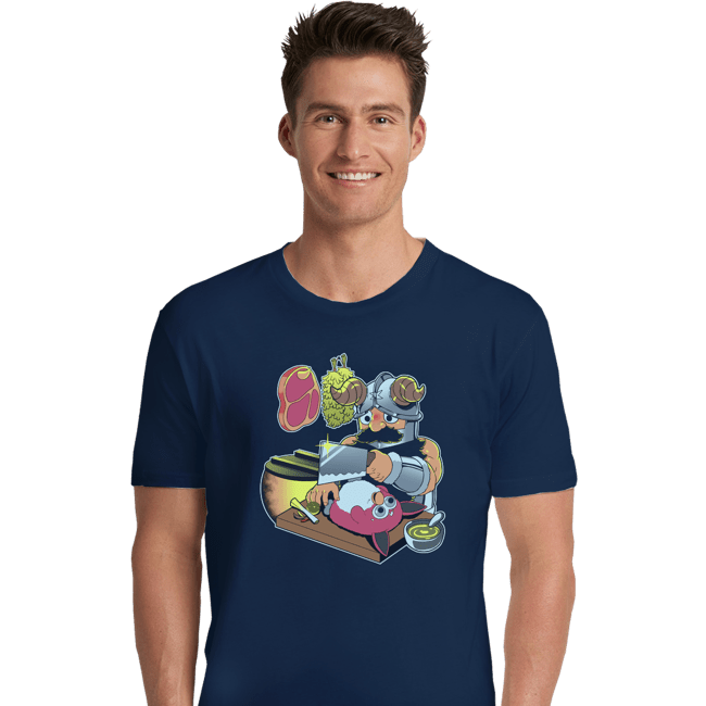 Last_Chance_Shirts Premium Shirts, Unisex / Small / Navy Tastes Like Chicken