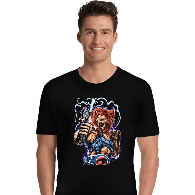 Secret_Shirts Premium Shirts, Unisex / Small / Black Lion-O