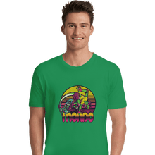 Load image into Gallery viewer, Shirts Premium Shirts, Unisex / Small / Irish Green Mondo Gecko
