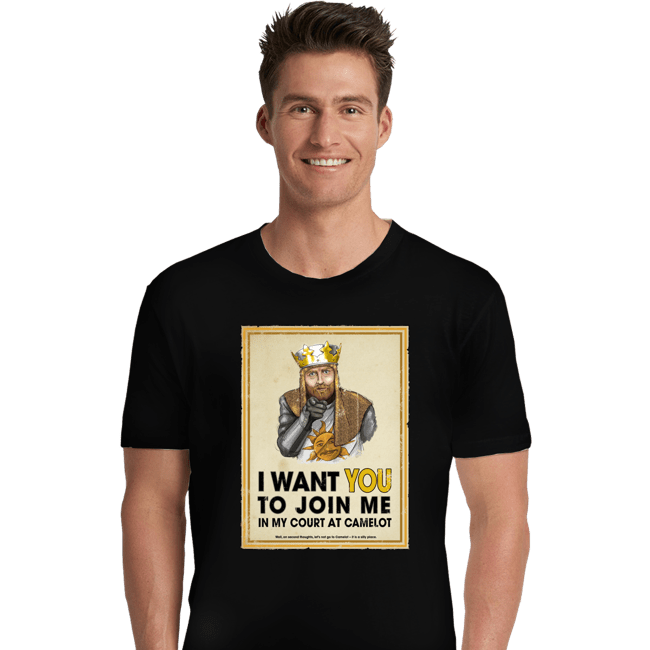 Secret_Shirts Premium Shirts, Unisex / Small / Black Knights Wanted